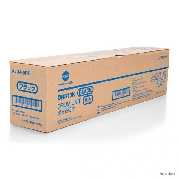 Konica Minolta originál válec DR-313K, A7U40RD, black, 90000/150000str.