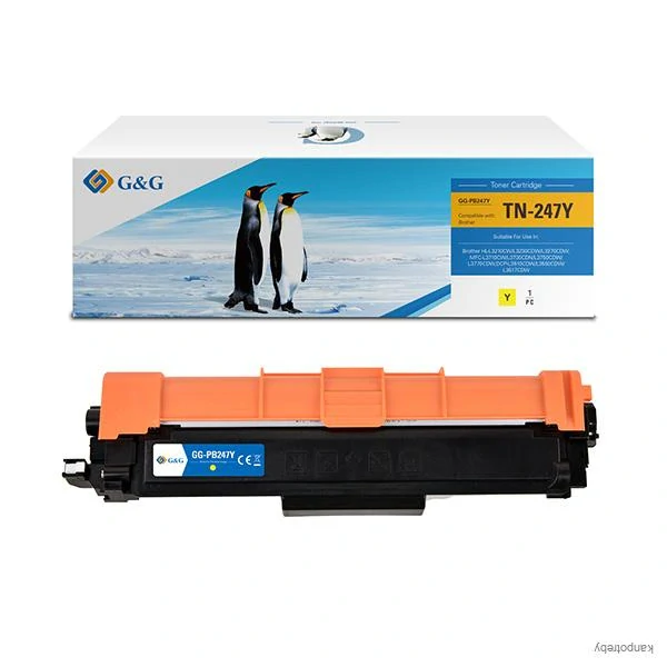 G&G kompatibil. toner s Brother TN247Y, NT-PB247Y, yellow, 2300str.
