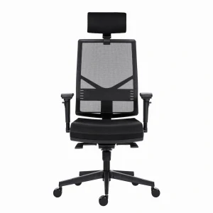 Powerton Kancelárske ergonomické kreslo Marie, Čierne