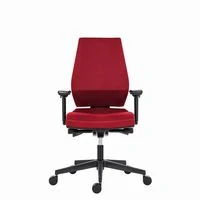 Powerton Kancelárske ergonomické kreslo Sima, Červené