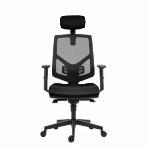 Powerton Kancelárske ergonomické kreslo Tina, Čierne