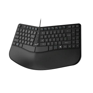 Genius Ergo KB-700, CZ/SK, ergonomická, drôtová (USB), čierna, Copilot