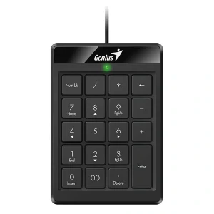 Genius NumPad 110, numerická klávesnica, drôtová (USB), čierna