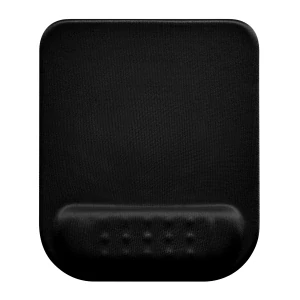 Podložka pod myš a zápästie, Powerton Ergoline Dark Edition, ergonomická, čierna, penová, Powerton