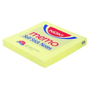 Noki Memo samolepiaci bloček 75 x 75 mm, žltý
