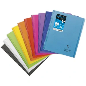 Zápisník Clairefontaine Koverbook Bright A4+, čistý, 50 listov