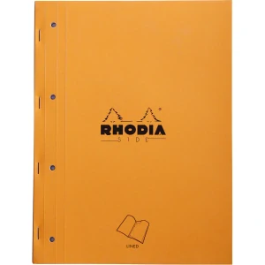 Poznámkový blok Rhodia Basics, A4+, 80 listov, linajkový, Clairefontaine, bočné otváranie