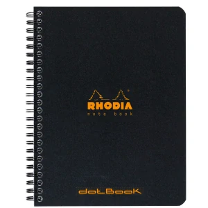 Krúžkový blok  Rhodia Classic, A5+, 80 listov, bodkovaný, Clairefontaine