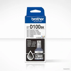 Brother originál ink BTD100BK, black, 7500str., 108ml