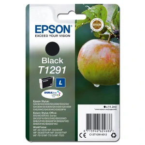 Epson originál ink C13T12914012, T1291, black, 385str., 11,2ml
