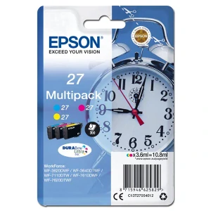 Epson originál ink C13T27054022, 27, color, 3x3,6ml