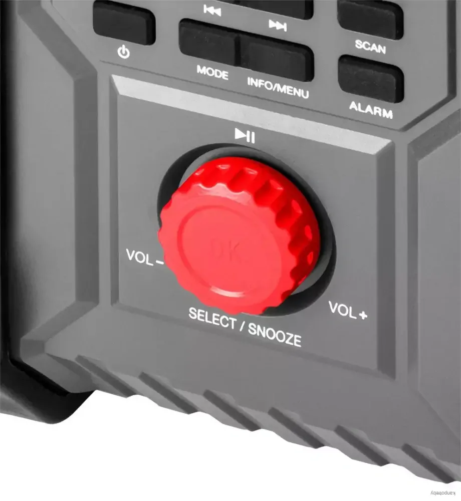Graphite dílenské rádio, batéria, 18V, 2x15W, Li-Ion, čierne