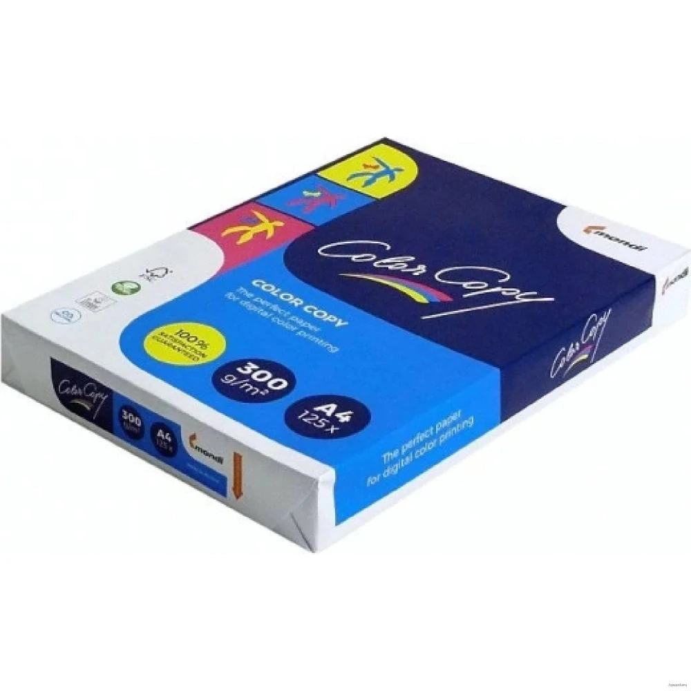 Xerografický papier Color copy, A4, 300 g/m2, biely, 125 listov, špec. pre farebnú laserovú tlač