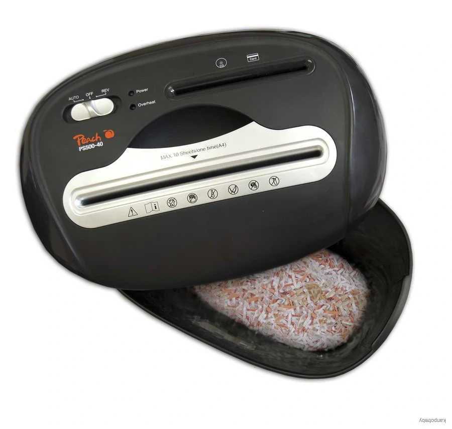 Peach automatický skartovací stroj PS500-40 s krížovým rezom