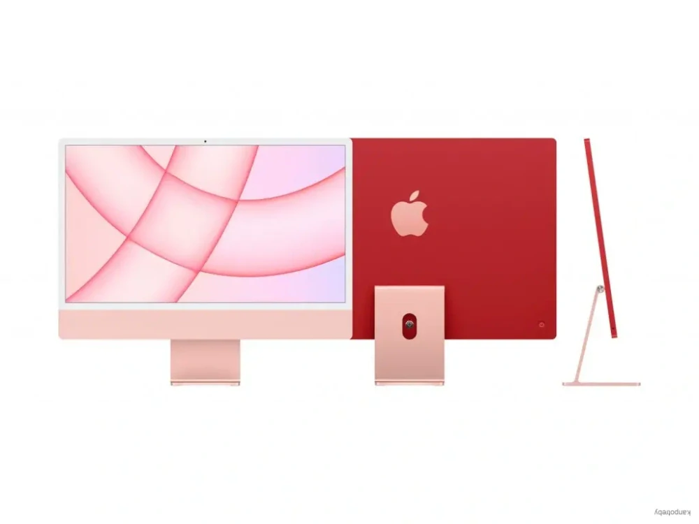 Apple počítač all in one, 24", Retina 4.5K 4480x2520, ružový, 256GB