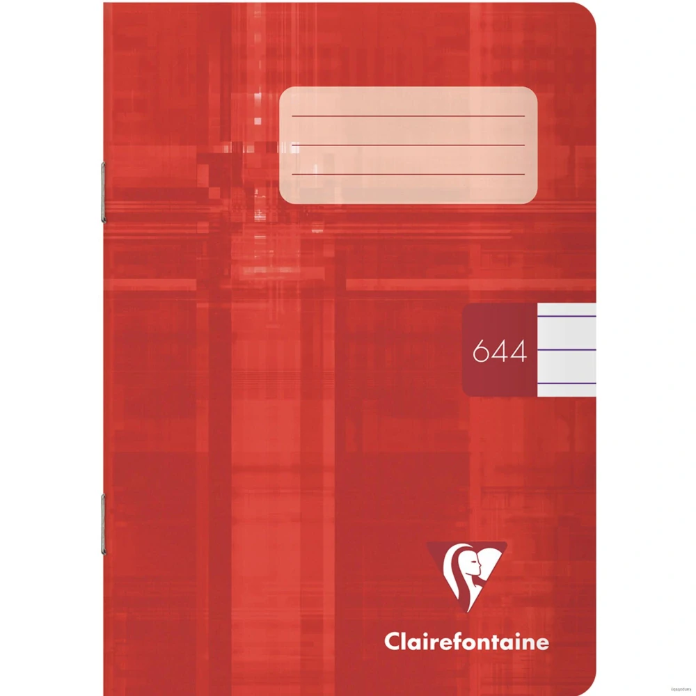Zošit 644 A6 linajkový, 90g mix farieb, Clairefontaine