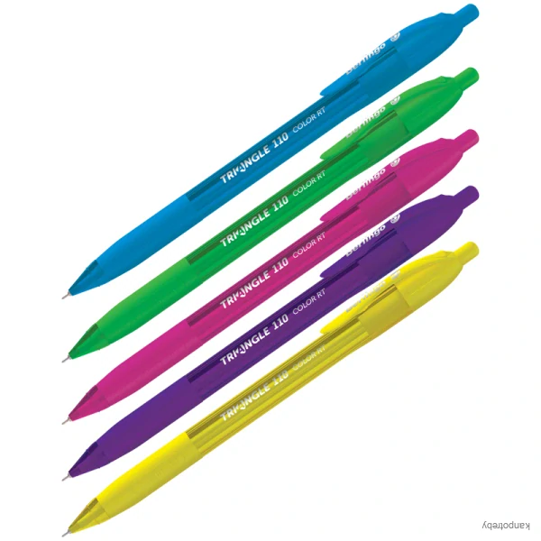 Berlingo, pero guľôčkové, modré, 12ks, 0.7mm, Triangle 110 RT color