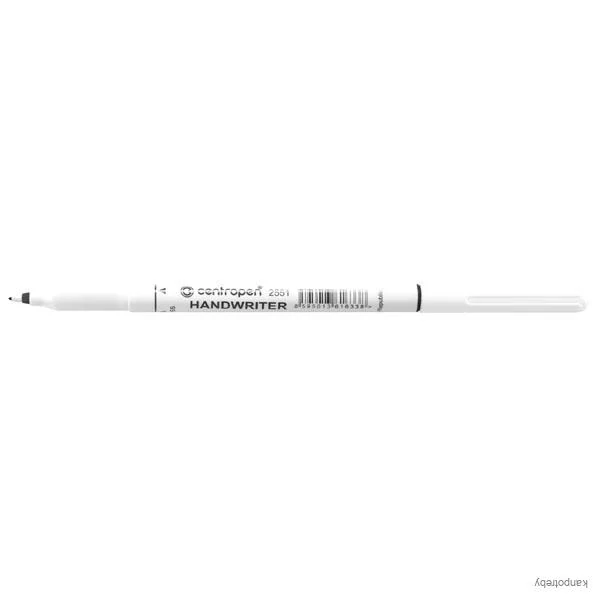 Centropen, liner 2551, čierny, 12ks, 0.5mm, plastový hrot odolný tlaku, cena za 1ks