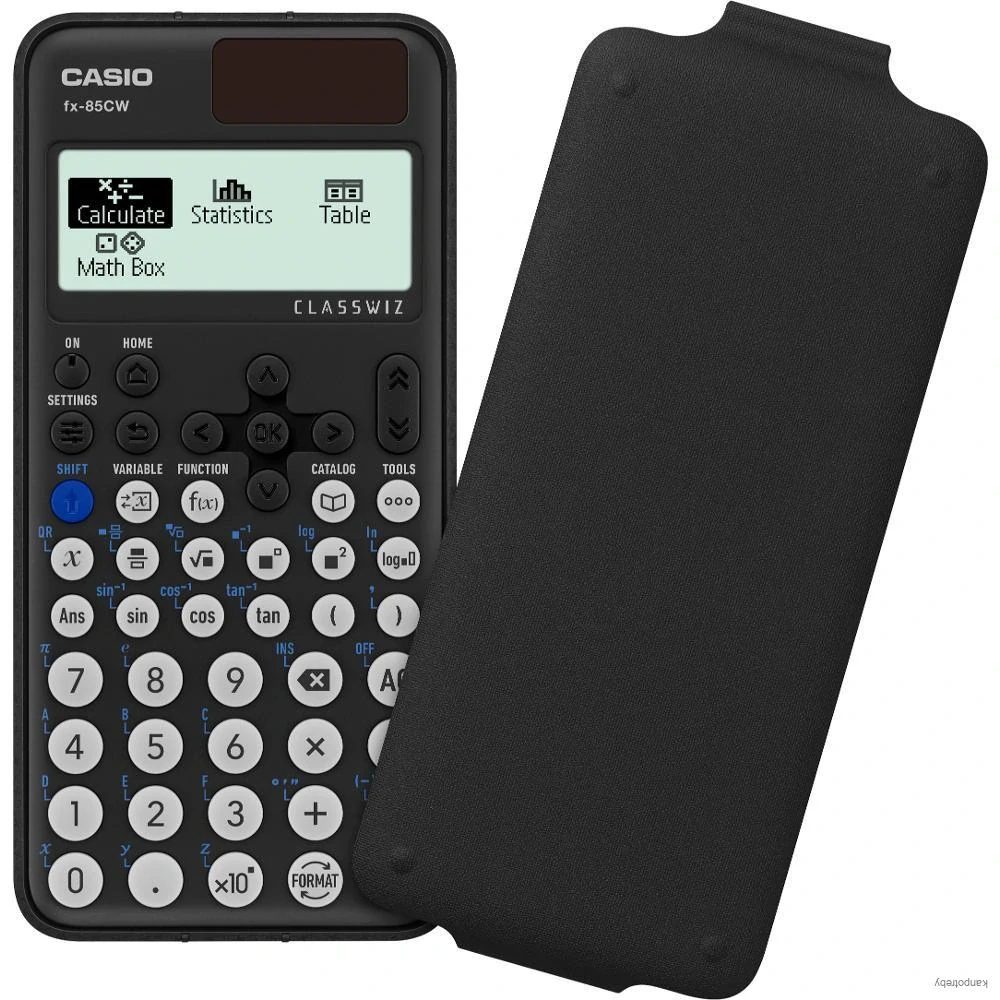 Casio Kalkulačka FX 85 CW, čierna, školská, desaťmiestna