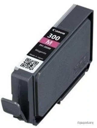 Canon originál ink PFI-300 M, 4195C001, magenta, 14,4ml