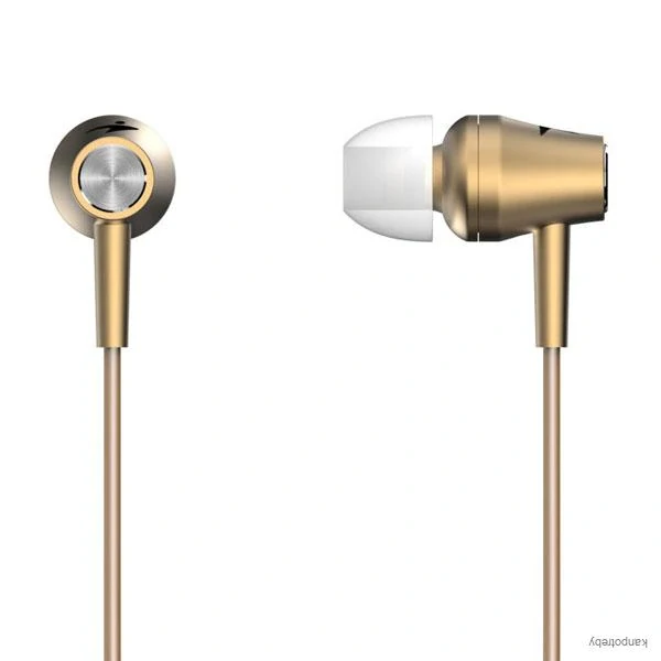 Genius HS-M360, slúchadlá, bez ovládania hlasitosti, zlaté, špuntové typ 3.5 mm jack
