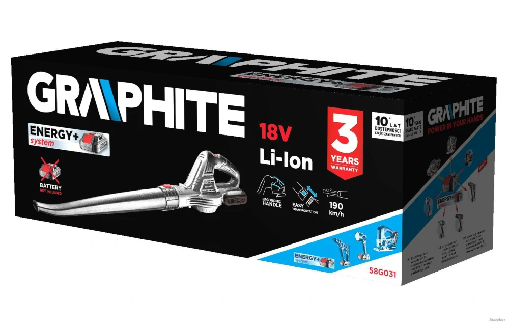 Graphite fukár 58G031, 18V