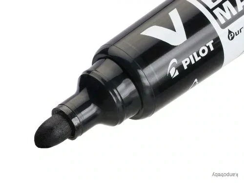 Popisovač na tabule, 2,3 mm, kužeľový, PILOT "V-Board Master", oranžový/10