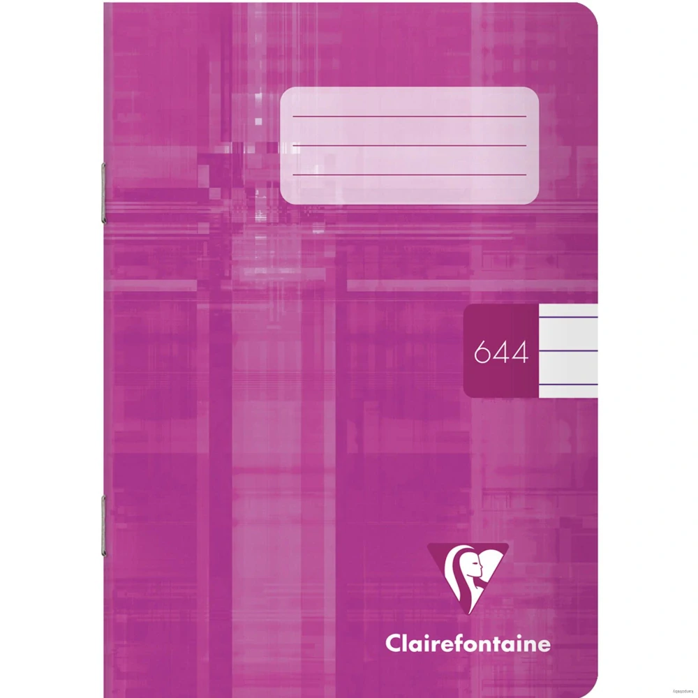 Zošit 644 A6 linajkový, 90g mix farieb, Clairefontaine