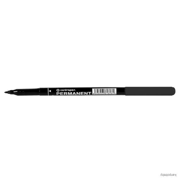 Centropen, popisovač 2536, čierny, 12ks, 1mm, alkoholová báza, cena za 1ks