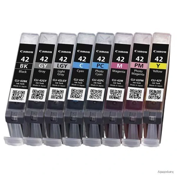 Canon originál ink CLI-42, 6384B010, CMYK, 8-pack