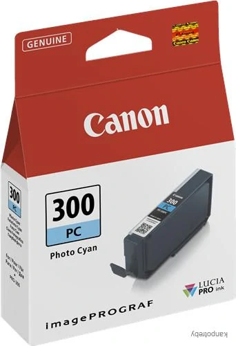 Canon originál ink PFI-300P C, 4197C001, photo cyan, 14,4ml