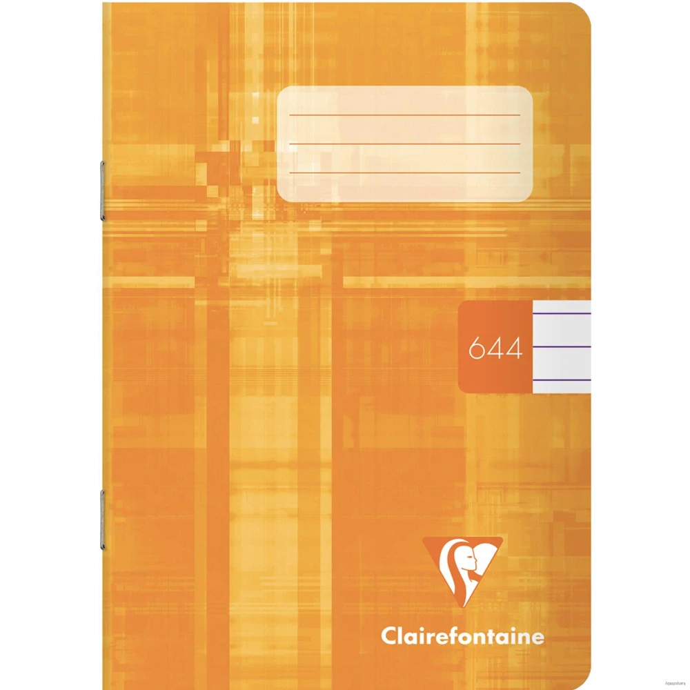 Zošit 644 A6 linajkový, 90g mix farieb, Clairefontaine