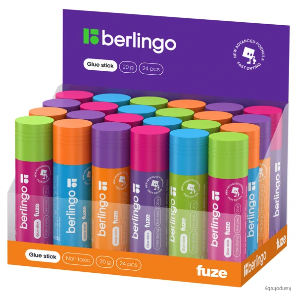 Lepidlo tyčinka Fuze, 20g, 24ks, Berlingo