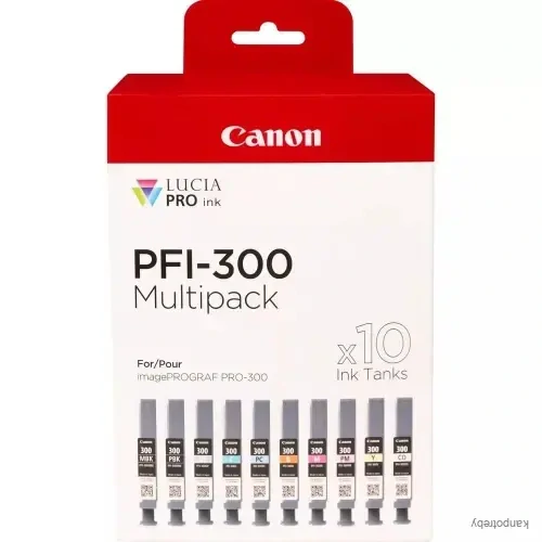Canon originál ink PFI-300, 4192C008, color, 600str., 16ml