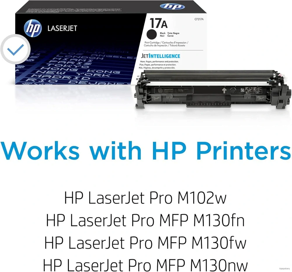 HP originál toner CF217A, HP 17A, black, 1600str.