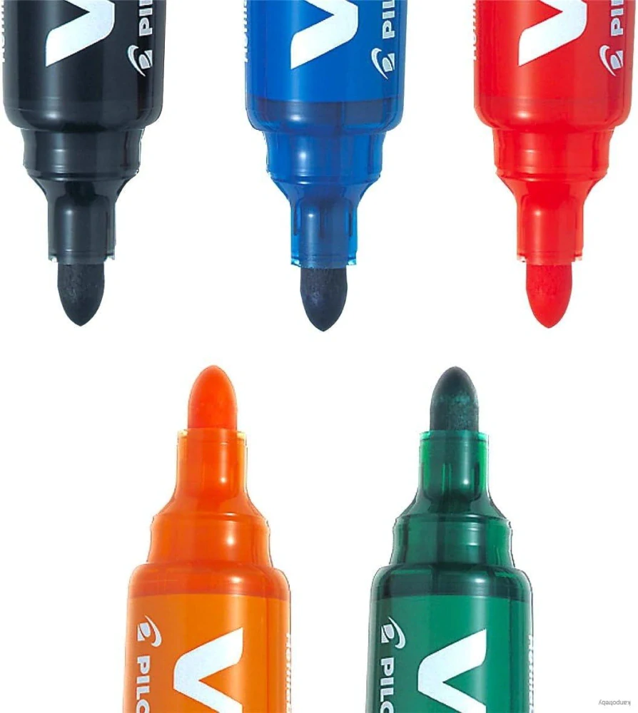 Popisovač na tabule, 2,3 mm, kužeľový, PILOT "V-Board Master", modrý/10