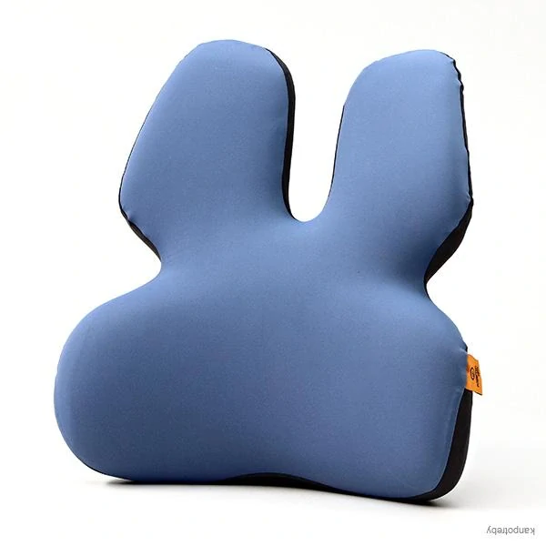 Bedrová opierka, ergonomická, šedá, pamäťová pena, Powerton