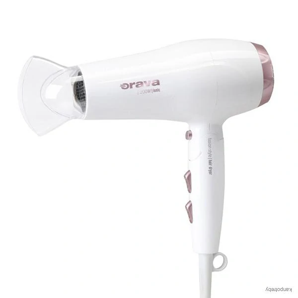 Fén s funkciou ionizácie HD-424, bielo-ružový, 2000-2200W, Orava
