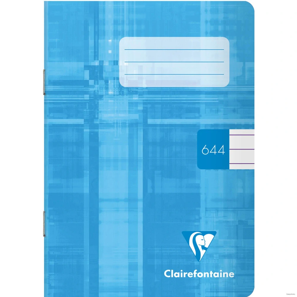 Zošit 644 A6 linajkový, 90g mix farieb, Clairefontaine