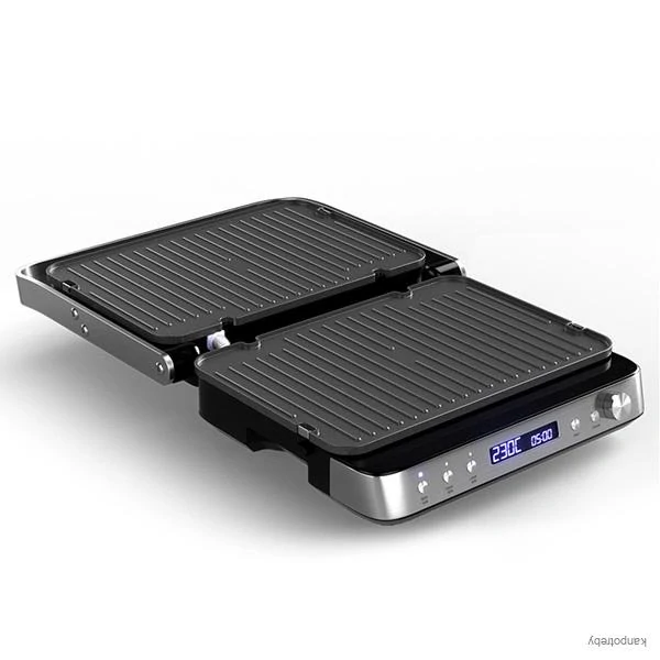 Digitálny elektrický kontaktný gril Grillchef-3, 2000W, Orava