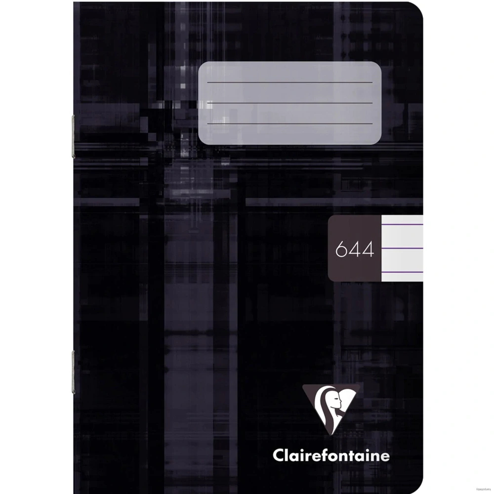 Zošit 644 A6 linajkový, 90g mix farieb, Clairefontaine