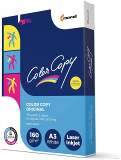 Xerografický papier Color copy, A3, 160 g/m2, biely, 250 listov, špec. pre farebnú laserovú tlač