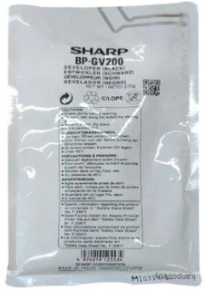 Sharp originál developer BP-GV200, black, 75000str.