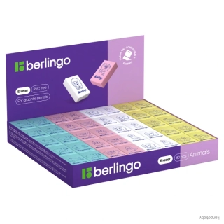 Berlingo, guma termoplastická, color, 80ks, Animals