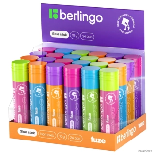 Lepidlo tyčinka Fuze, 10g, 24ks, Berlingo