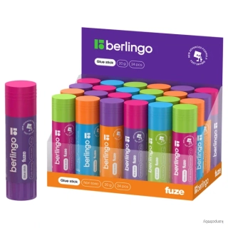 Lepidlo tyčinka Fuze, 20g, 24ks, Berlingo