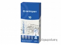 Centropen, liner 2631, čierny, 10ks, 0.1mm, svetlostály, cena za 1ks