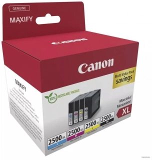 Canon originál ink PGI-2500XL BK/C/M/Y MULTI, 9254B010, CMYK