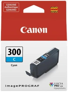 Canon originál ink PFI-300 C, 4194C001, cyan, 14,4ml