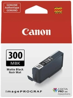 Canon originál ink PFI-300 MBK, 4192C001, matt black, 14,4ml
